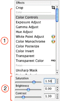 Filter Controls